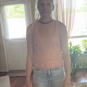 H&M Pink Sleeveless Tank Top